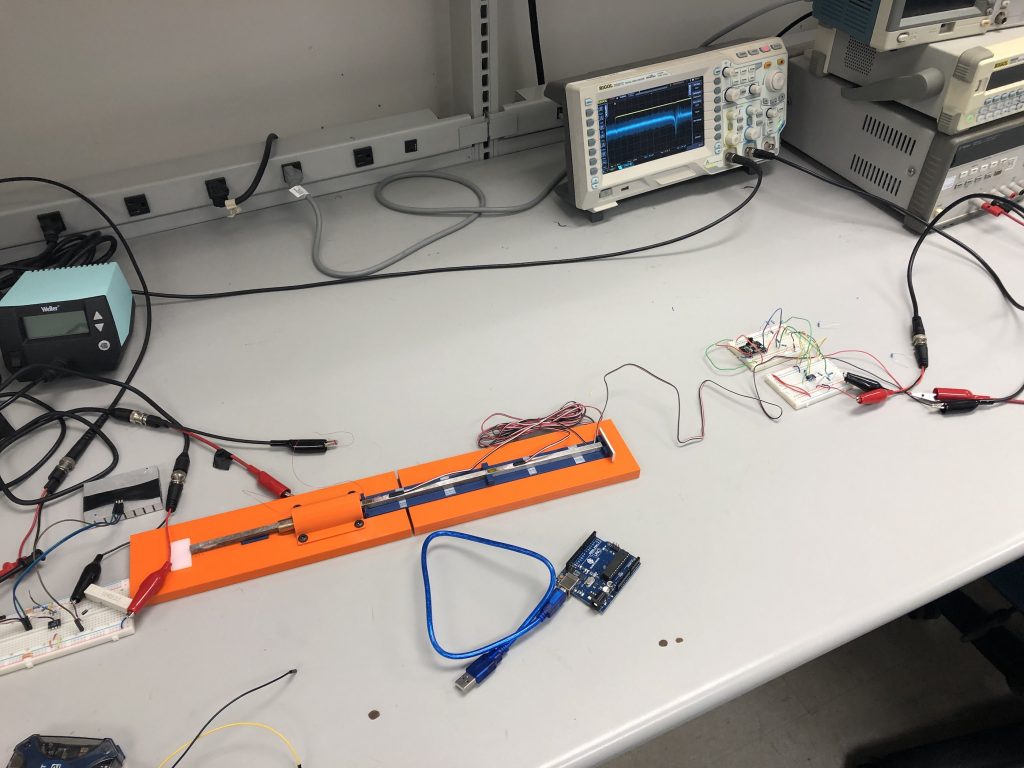 Solenoid set up