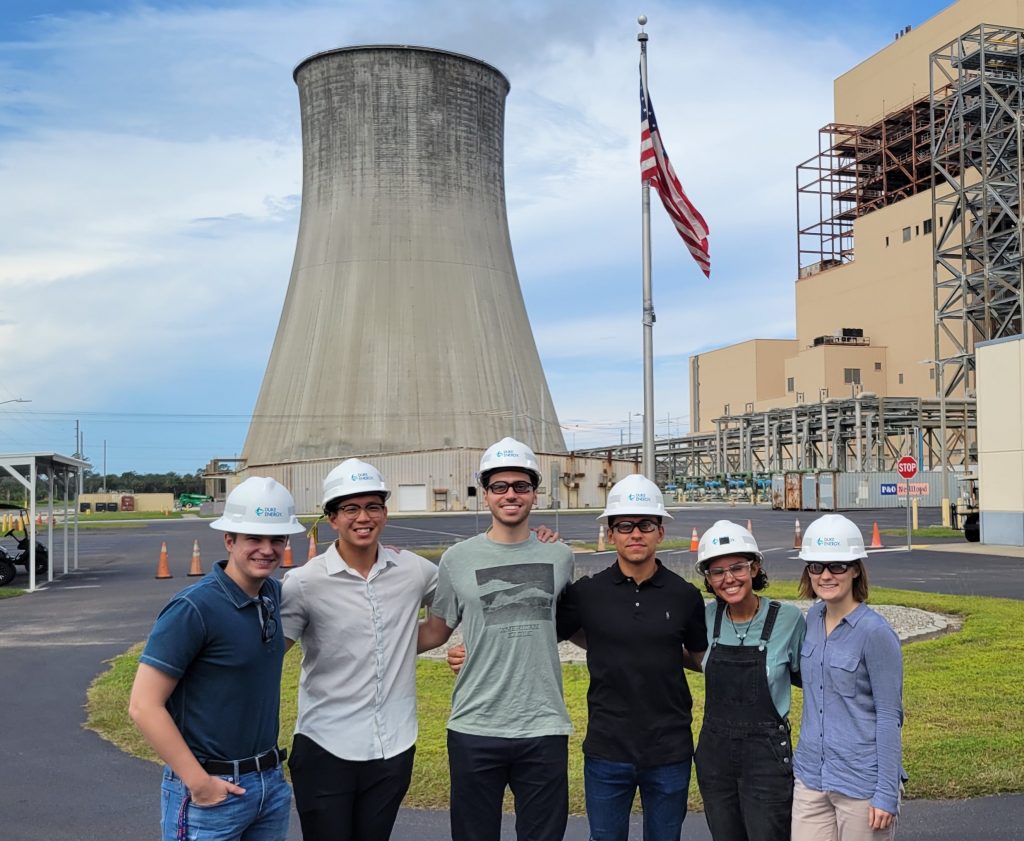 Team picture at Duke Energy Crystal River Plant 