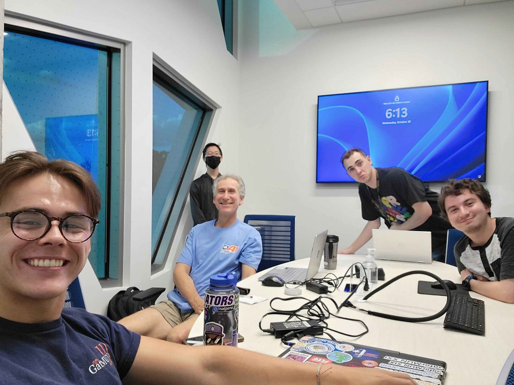Team Tactica at their Wednesday meeting.